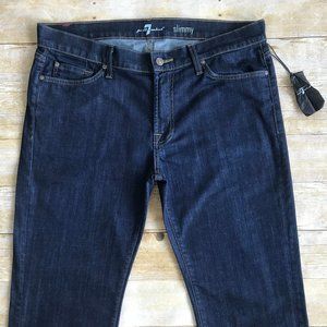 7 For All Mankind Slimmy Slim Jeans 37 x 33 Seven